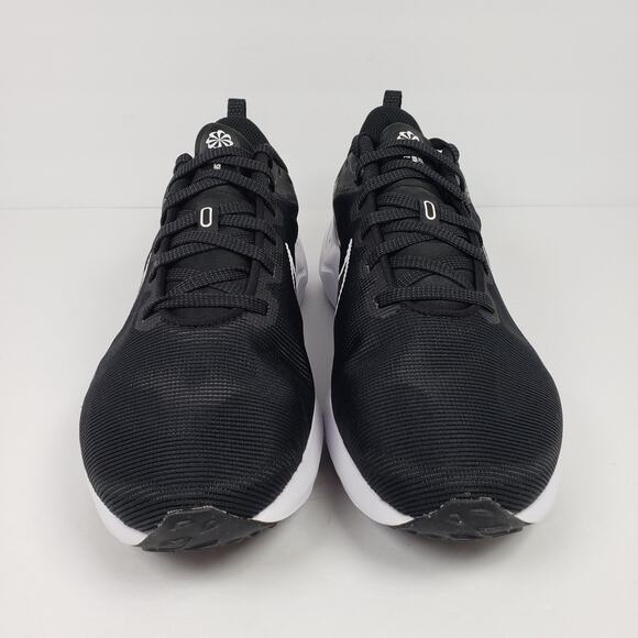Nike Downshifter 12 Mens Sz 8 Womens Sz 9.5 Black White Smoke Grey Sneaker Shoes main image 4